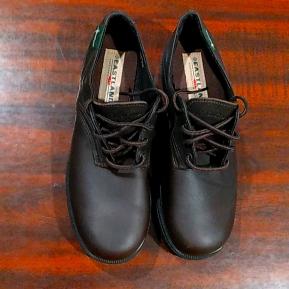 Eastland Vintage Men's Classic Leather Oxford 4 Hole Tie Shoe Sz 10.5 NWOT